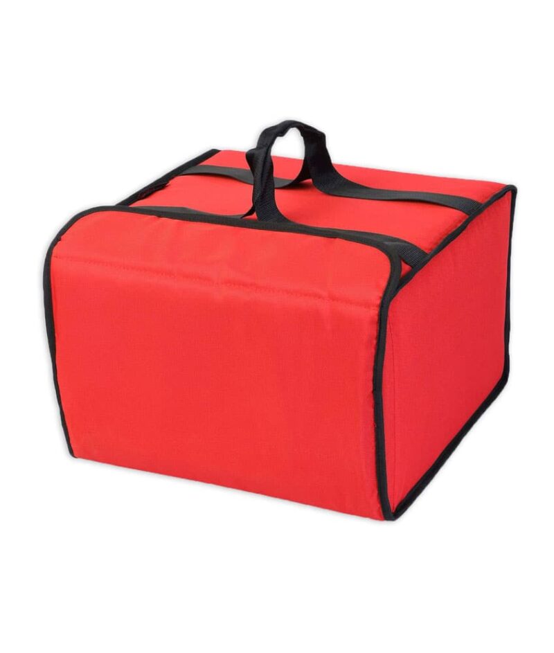 PRODELBAGS DURA-LIGHT, red insulated pizza delivery bag for pizza delivery 33cm, 12"