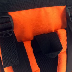 Rolltop backpack - Messenger bag - sac de livraison Sac à dos pour coursier à vélo - orange
