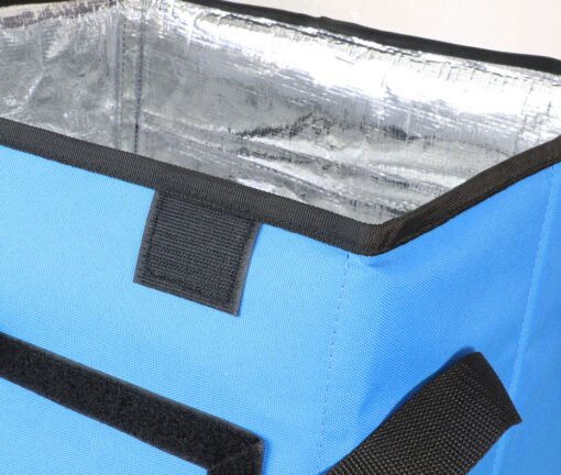 SwaFoldable Insulated Backpack Prodel Swift LT Plus Light Blue – 353545. thermal delivery bag for bicycle courier Uber Eats, Deliveroo, Just Eat, Globoift LT - sac de livraison isotherme pour coursier à vélo Deliveroo, Juste Eat
