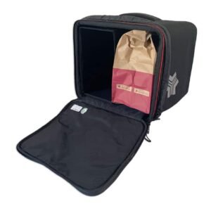 ProdelBags Miles Agility delivery box for bicycle couriers. Insulated delivery bag 39 liters