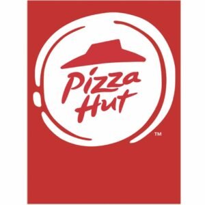 Digital printing on PVC. Pizza Hut logo. Pizza Hut Bag