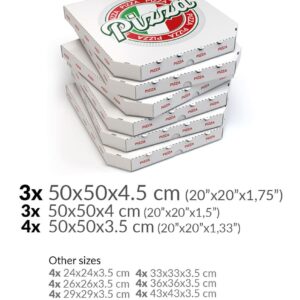 PRODELBAGS DURA-LIGHT, DURA-STAR insulated pizza delivery bag for 3 pizza delivery 50cm, 20