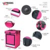 Foldable Insulated Backpack Prodel Swift LT Plus Pink – 353545. thermal delivery bag for bicycle courier Uber Eats, Deliveroo, Just Eat, Globo