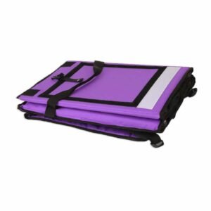 Foldable Insulated Backpack Prodel Swift LT Plus Violet / Purple – 353545. thermal delivery bag for bicycle courier Uber Eats, Deliveroo, Just Eat, Globo