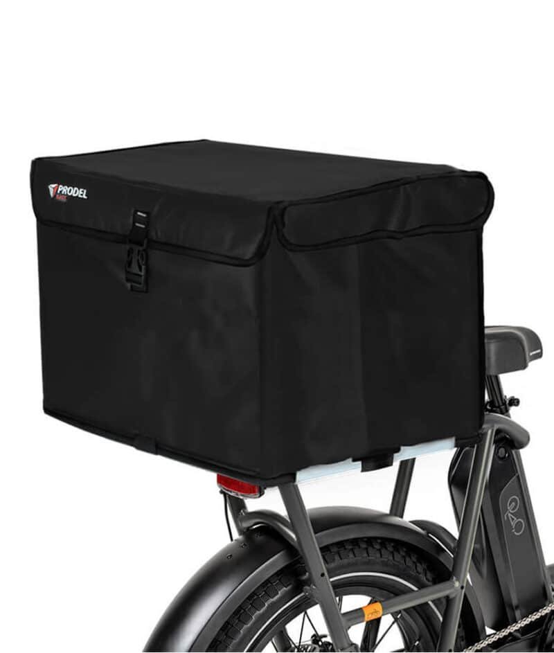 ProdelBags Swift Tarmac delivery box for bicycle couriers. Insulated delivery bag 48 liters